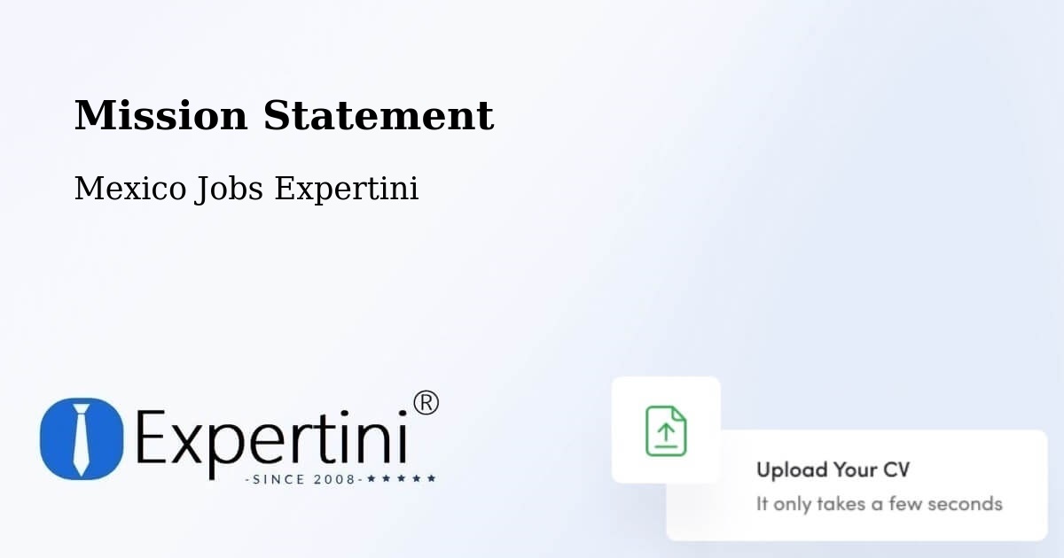 Corporate Mission – Ejidal - Mexico Jobs Expertini